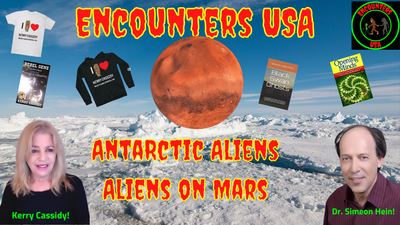 Mars Alien Technology in the Antarctic and a Mysterious Secret Space Program