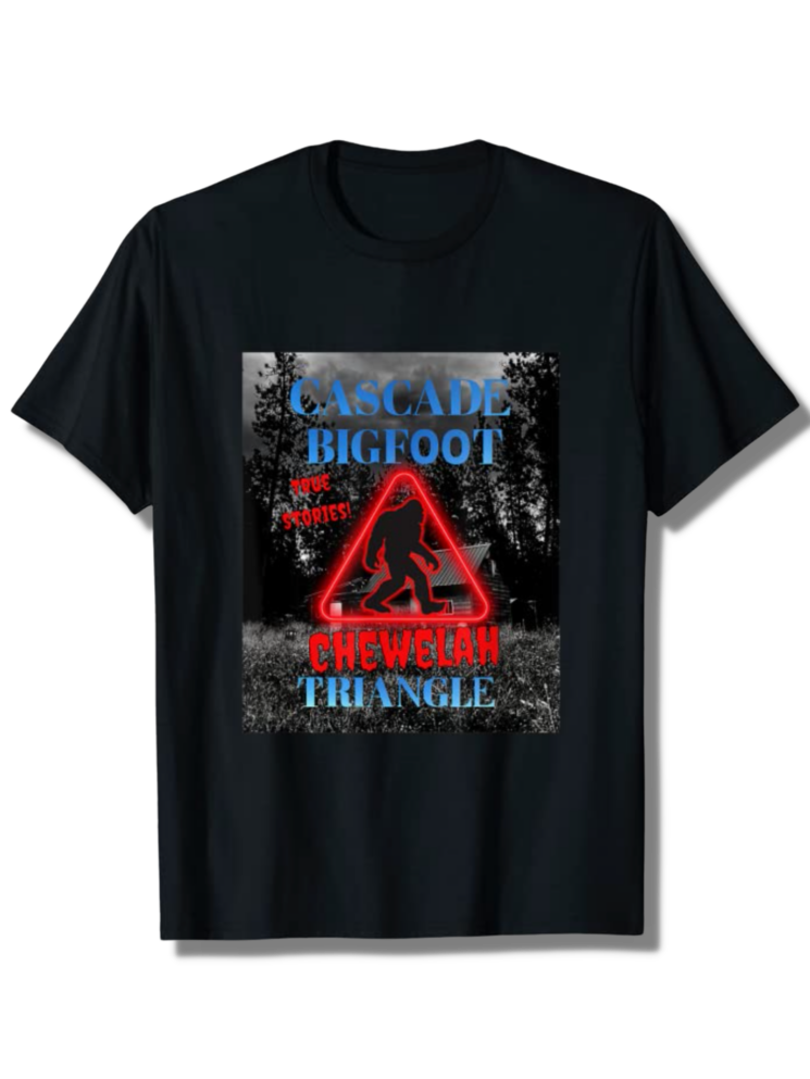 Cascade Bigfoot Chewelah Triangle T-Shirt on Amazon