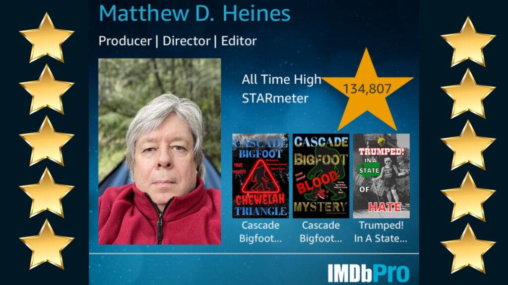 Matthew Heines IMDB Pro Card